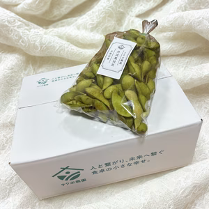 ミシュラン一つ星シェフも認めた京都府産　丹波黒枝豆 さや枝豆500g