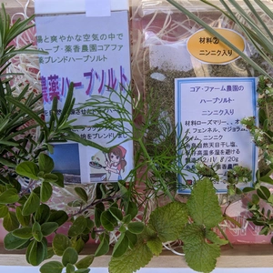 糸島ハーブ薬香農園コアファームの無農薬ハーブソルト2点セット（オールマイティ＆ニ