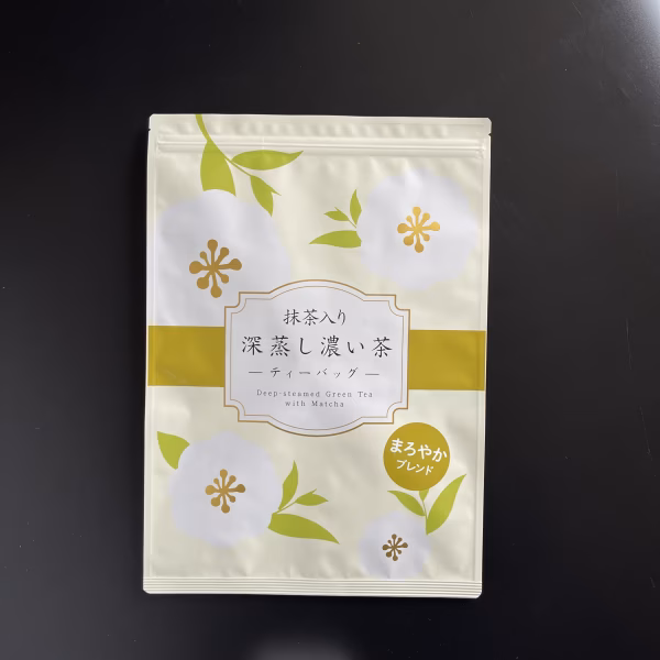 【宅配便】まろやかブレンド♪抹茶入り！深蒸し濃い茶ティーバッグ