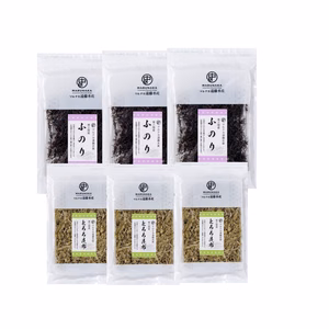 ちょい足し！で美味しい！手摘みふのり3袋&手削りとろろ昆布3袋