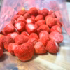 新鮮 丸ごと あまおうのフリーズドライ 約80g 生いちご換算650g以上の苺