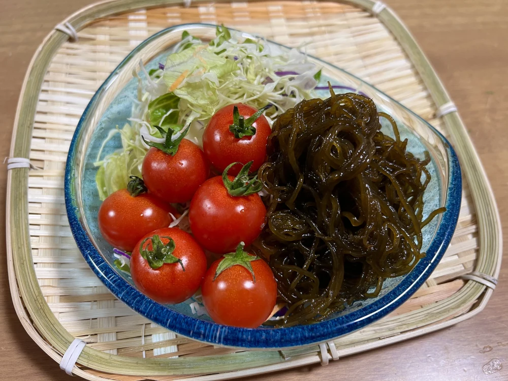 1年間保存可能！塩蔵モズク　500g