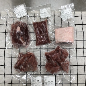 【猪肉】ロース、モモ肉5点セット　焼肉BBQ