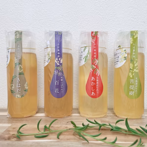 あかしあ.菩提樹.百花.きはだはちみつ4種　各200g