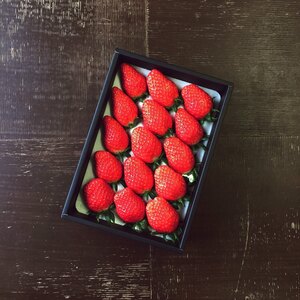 冬ならではの甘ーい大粒いちごをかぶりつこう！（かおりの）