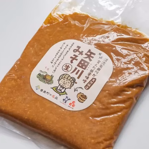 【天然醸造・無添加】矢田川みそ１ｋｇ/袋詰