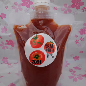 フルーツソースみたいなミニトマトピューレ（250g入・レターパックでお届け)