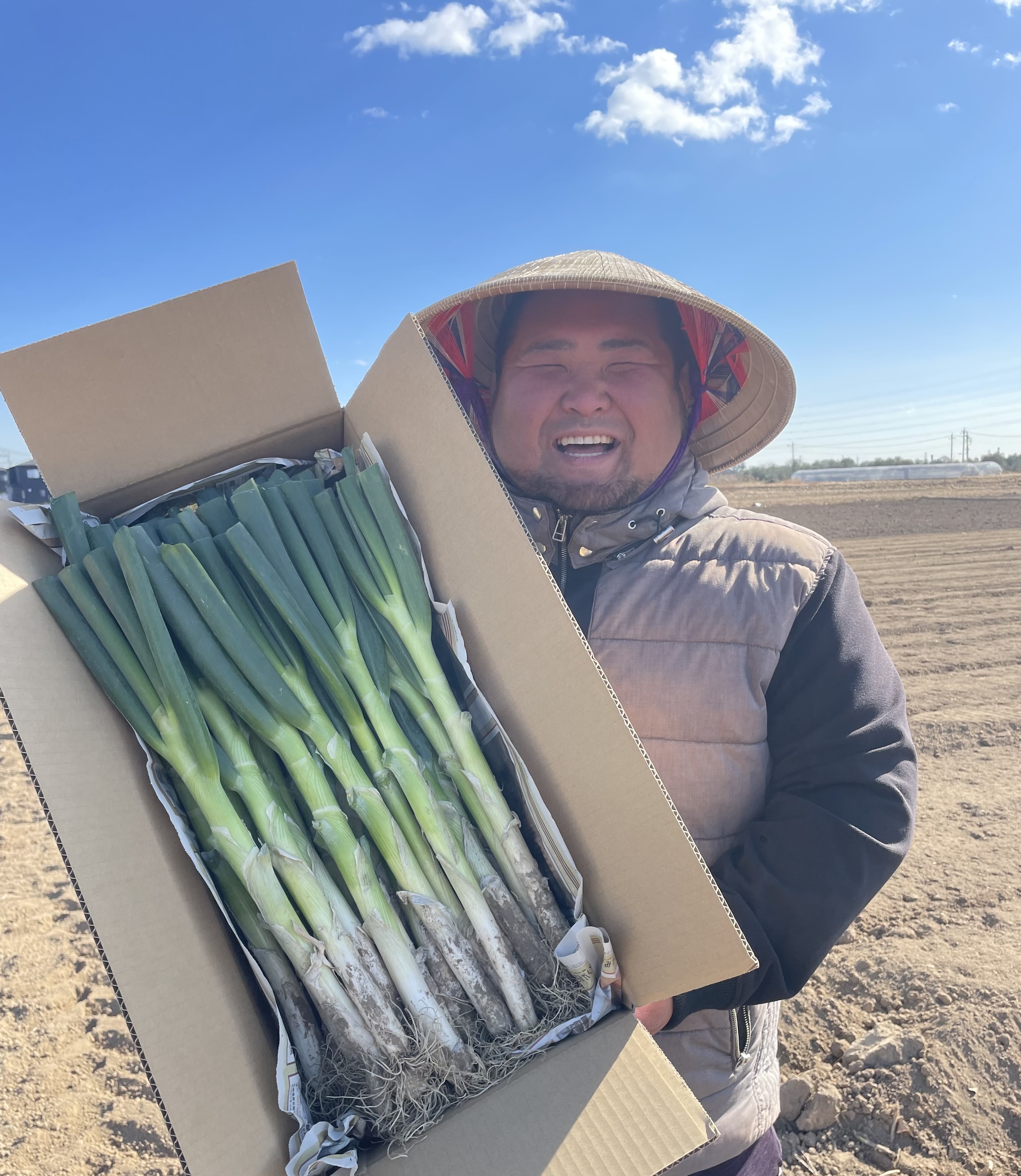 葱坊主が出る前に！】泥付きネギ S M Lサイズ混合セット 白みの