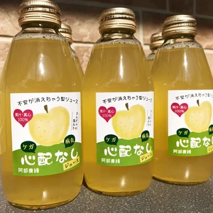 【心配なしジュース】福島県産和梨果汁100％　ケガ・病気の不安が消えちゃう？
