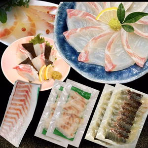 【父の日ギフト】沼津産真鯛3種(刺身130g,昆布締め60g×2,スモーク60g