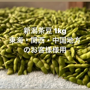 新潟茶豆 1kg 東海・関西・中国地方のお客様用