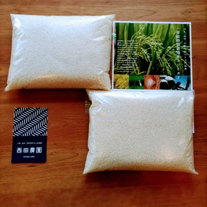 一等米【無農薬コシヒカリ】分つき精米4kg（2kg×2袋）【80】令和5年産 