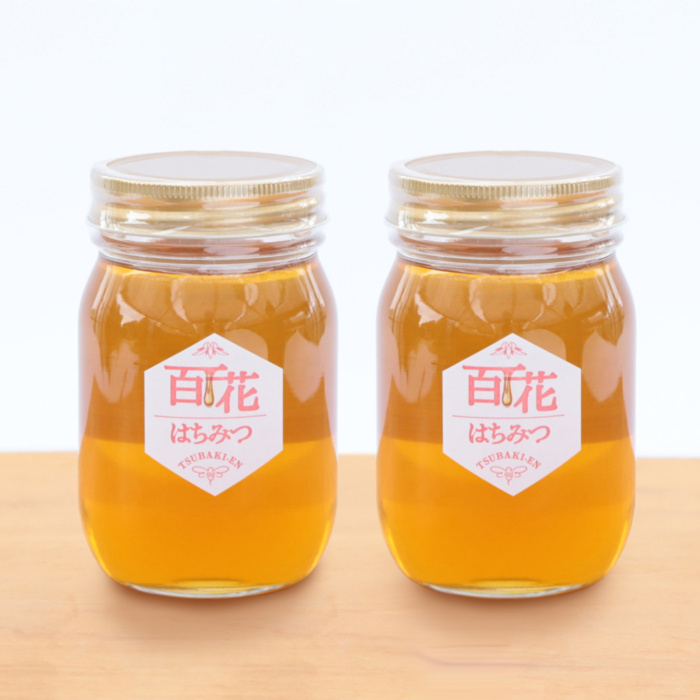 指宿産　日本蜜蜂　百花蜜　500g×2本 百花はちみつ500g 2本セット｜蜂蜜の商品詳細｜ポケットマルシェ