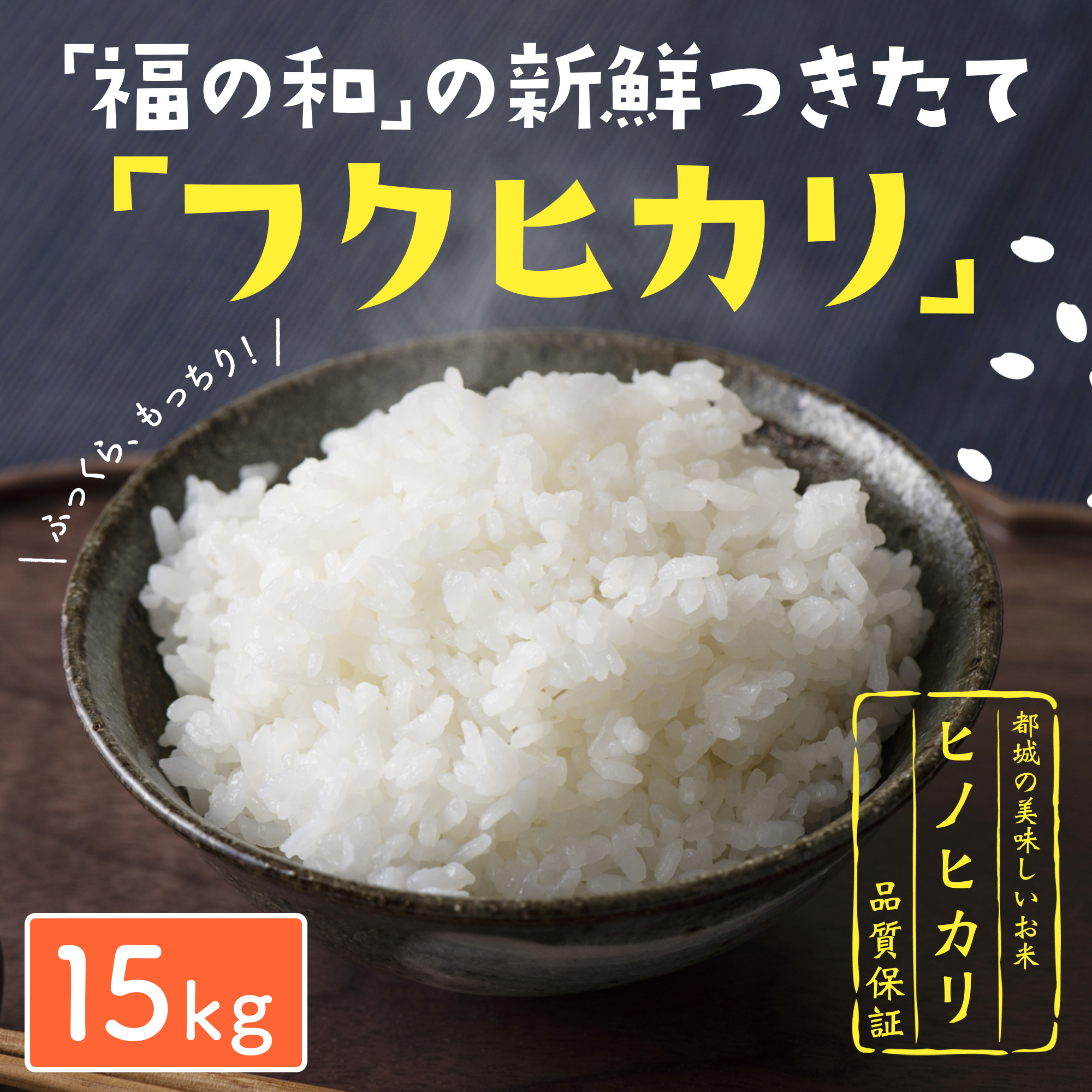 【予約販売：創業160年の最高品質】旨味たっぷり！都城盆地米ヒノヒカリ15kg