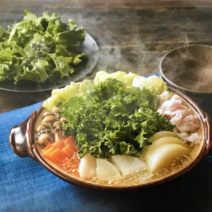 新鮮旨シャキ！使って便利！農薬不使用カリーノケール カットリーフ2袋（砂栽培）