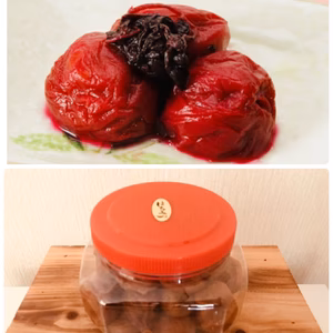 昔ながらのしそ漬梅３００ｇ　お買い得はちみつ梅５００ｇ