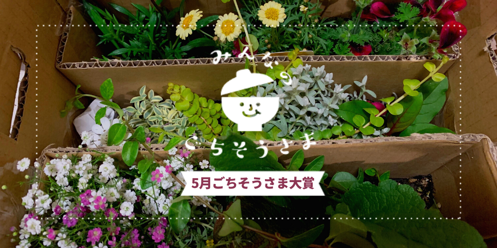 2021年5月『ごちそうさま大賞』発表🌼🌸🌺 | 農家漁師から産地直送の