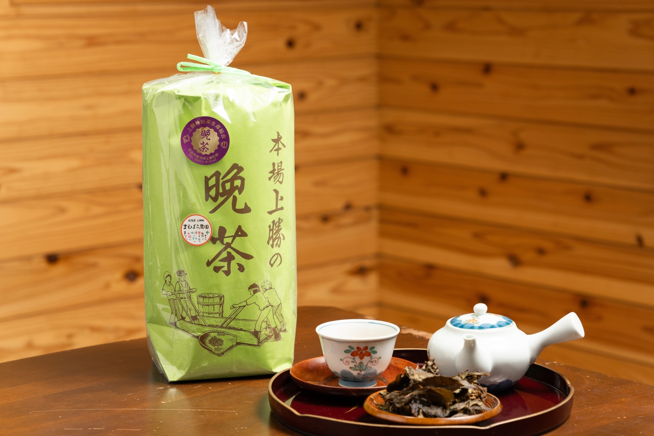 阿波晩茶 「神田茶」上勝産 茶葉200g 阿波番茶 日本茶｜お茶の商品詳細 