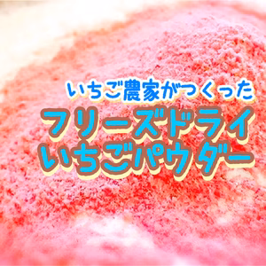 ★国産フリーズドライいちご(粉末)