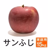 サンふじ 【家庭用15kg】ジャム一本おまけ付き☆ 10月中旬頃出荷開始予定