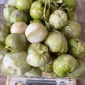 トマティロ　サルサ　農薬は使ってません