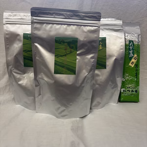 リクエスト商品。八女茶ティーバック５g×30袋入3袋と白折300ｇ