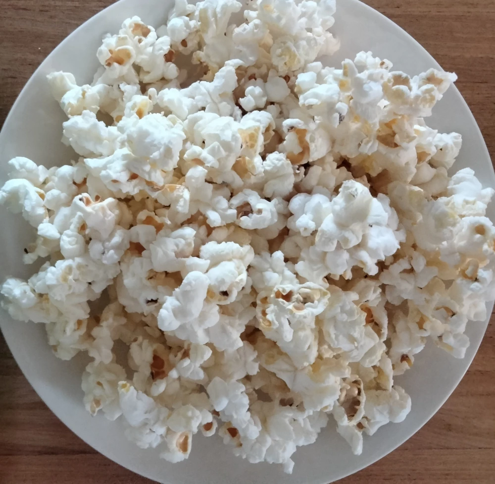 味付けしなくても甘いポップコーン