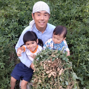 【昨年も大好評！】自然栽培 生落花生 おおまさり