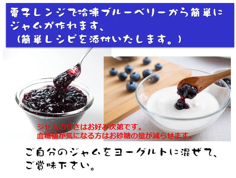 ブルーベリー冷凍果実ラビットアイ4パック：東京農工大学名誉教授「横山正ブランド」