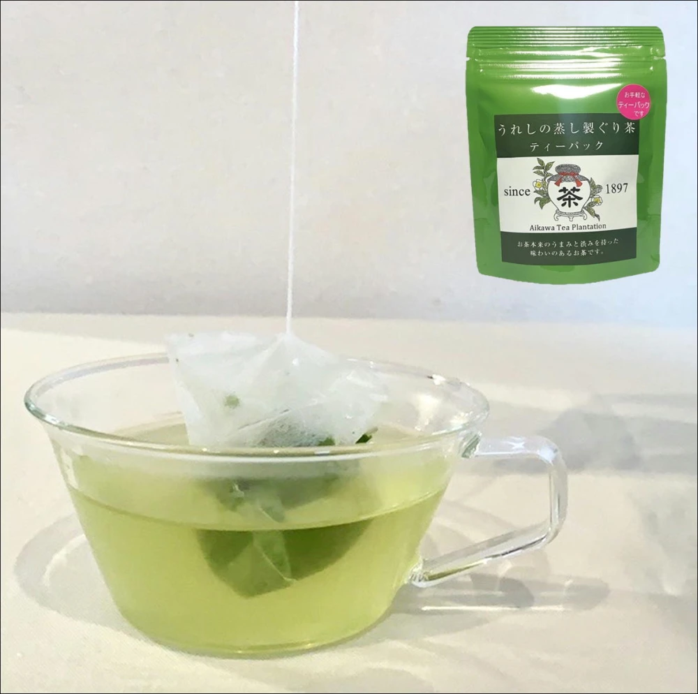 玉緑茶(たまりょくちゃ)製法　蒸し製ぐり茶ティーパック20ｇ(2ｇ×10)　