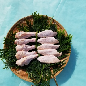 給食で余りました❗みやざき地頭鶏手羽元手羽先10本セット（味なし）
