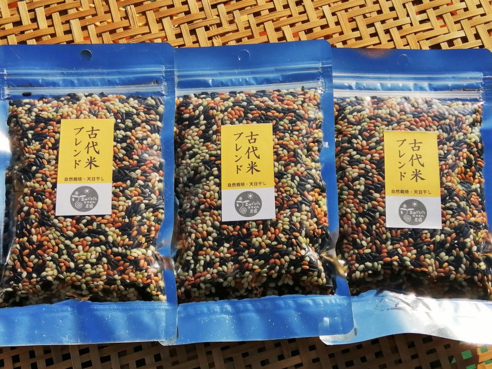 送料込み】自然栽培・天日干しの古代米ブレンド｜雑穀・古代米の商品