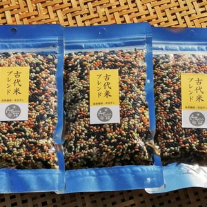 【送料込み】自然栽培・天日干しの古代米ブレンド