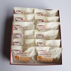 【ギフトや手土産に】さくらんぼのバターサンド入　バターサンド6種12個