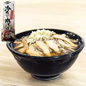 名物おいしい「冷たい肉そば2人前セット」をご家庭で! ネコポス便
