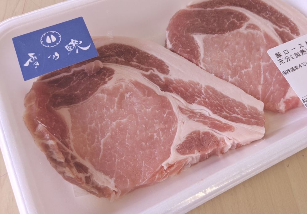 豚ロース トンカツ トンテキ用 発酵食品を食べた豚 雪乃醸 農家漁師から産地直送の通販 ポケットマルシェ