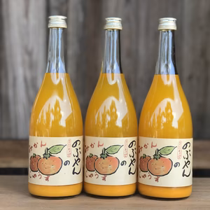 のぶやんのみかんじゅうす 720ml 3本セット