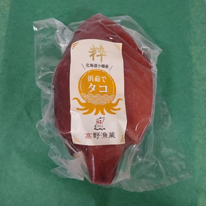 北海道小樽産 茹でタコ頭 2.2㎏(冷凍)