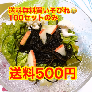 ４月１日終了送料５００円鉄釜だき鉄分たっぷり水戻でサラダに【北海道沖縄除】