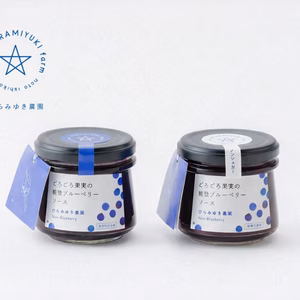 ごろごろ果実の能登ブルーベリー☆砂糖不使用☆甘さ控えめ　2種セット