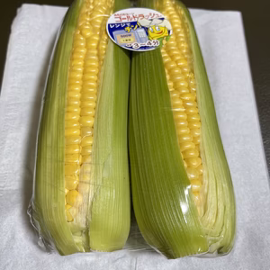 甘さが光る、とうもろこし
