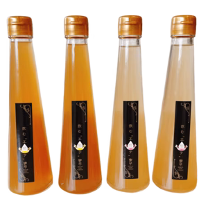 発売記念価格「飲むエ酢テ」 熟成紅はるか入り飲む酢（甜菜糖2本/蜂蜜2本）4本入