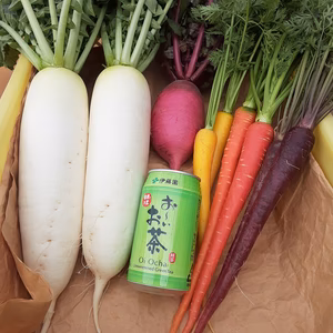 かまちゃん農園の「カラフルキャロット＆ダイコン2種のセット」❣
