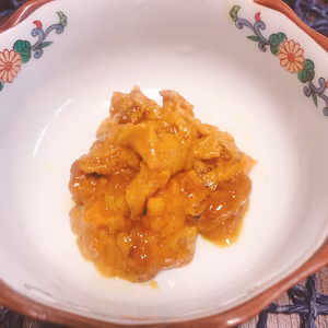 　今年初物‼️甘塩仕立ての塩うに