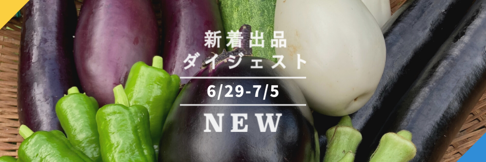 バックナンバー]もうすぐ夏休みの3選→フードロス特価の夏野菜セット