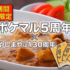 【5周年福袋】感動の一日四尺たけのこカレー3種類食べ比べセット