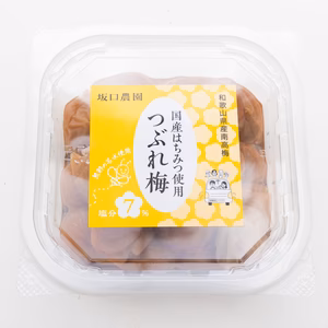 【訳あり】蜂蜜入り塩分控えめつぶれ梅（400g　塩分約６〜７％）