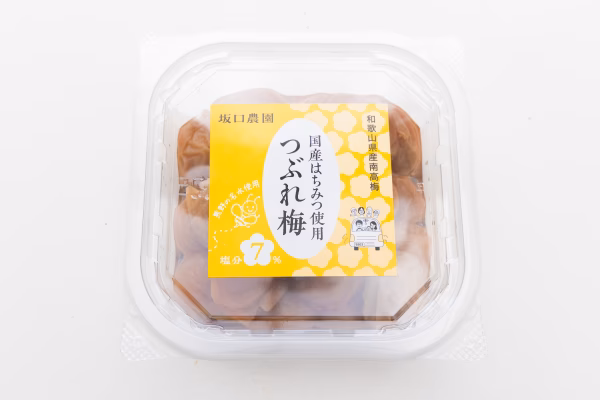 【訳あり】蜂蜜入り塩分控えめつぶれ梅（400g　塩分約６〜７％）