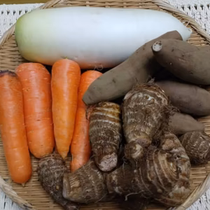 【数量限定・お試し】安心・安全なこだわり根菜セット　４種類　８０サイズ