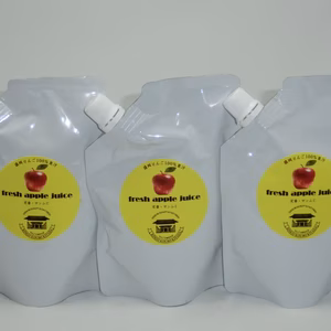 無添加りんごジュース200ｍｌ　「定番・サンふじ」　２４パックセット